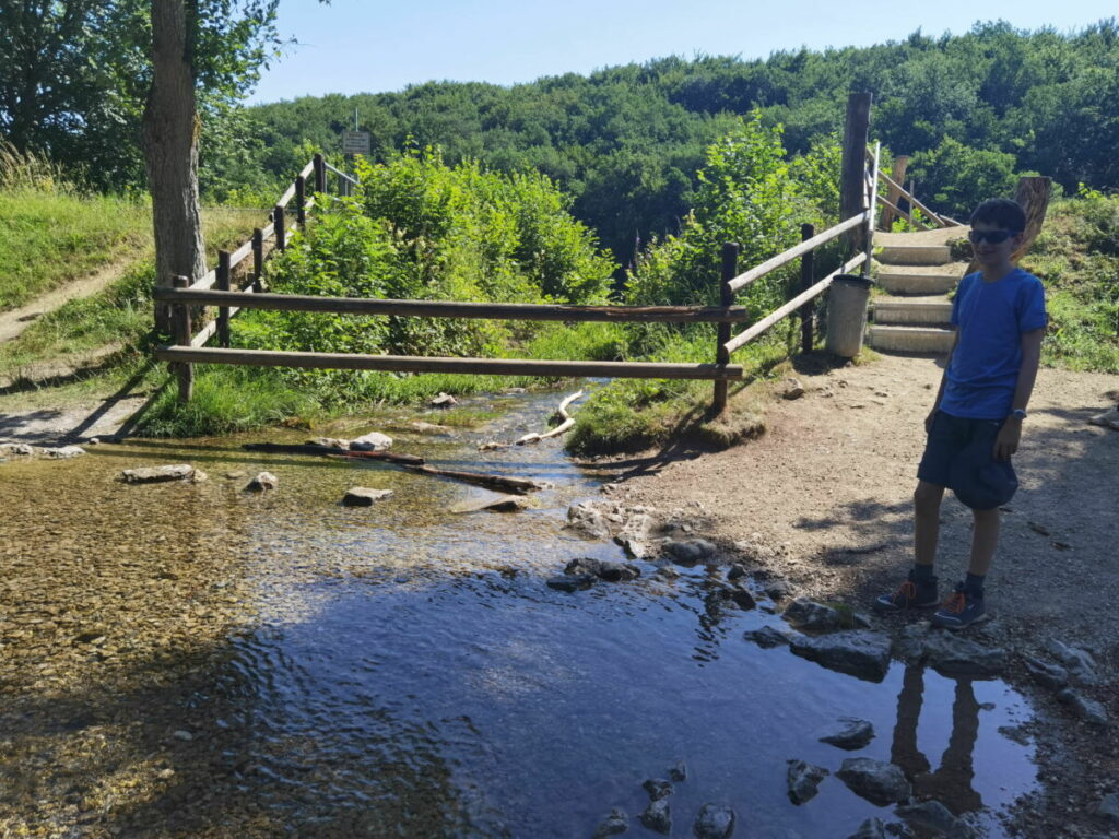 Dreimühlen Wasserfall wandern