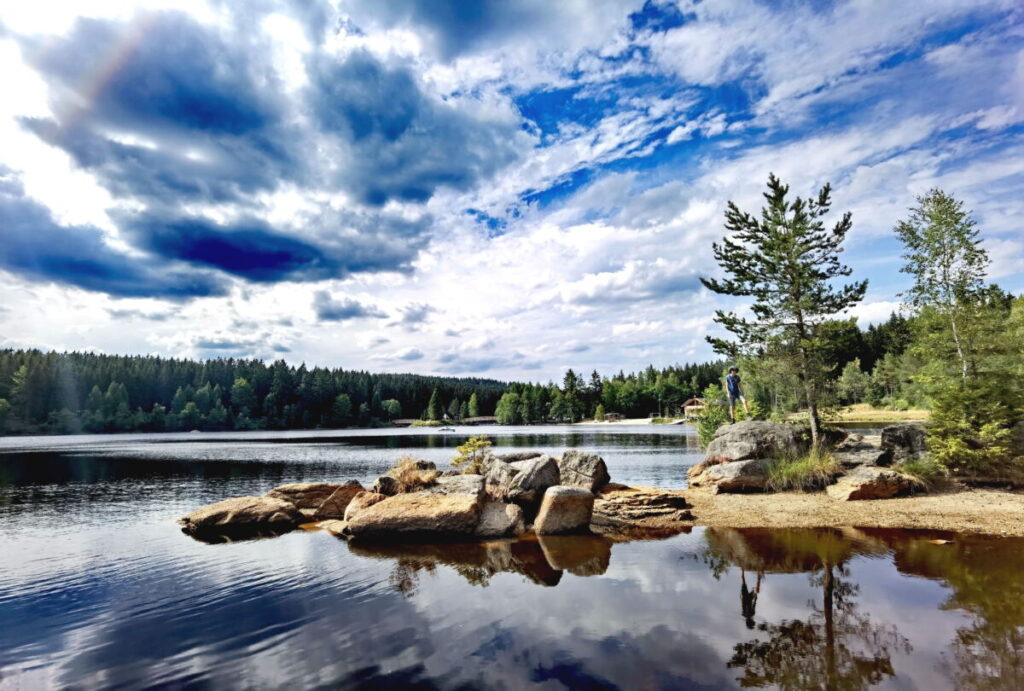 Reiseziele Deutschland mit See - Fichtelsee im Fichtelgebirge