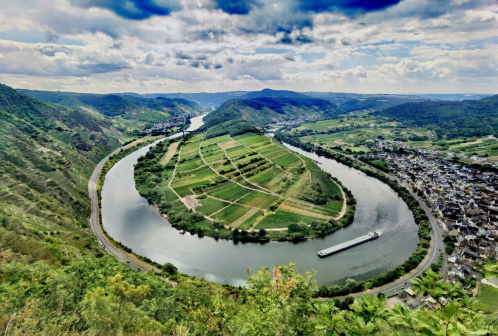 Atemberaubende Reiseziele Deutschland - die Moselschleife