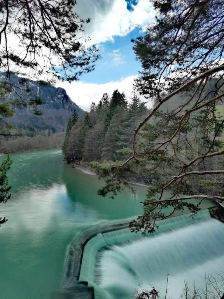Der Lechfall ist einer der meistbesuchten Wasserfälle in Deutschland