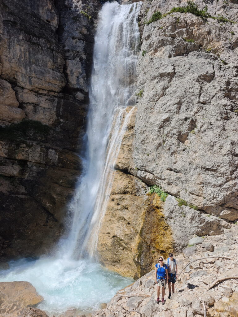 Cascate di Fanes - die schönsten Wasserfälle in den Dolomiten