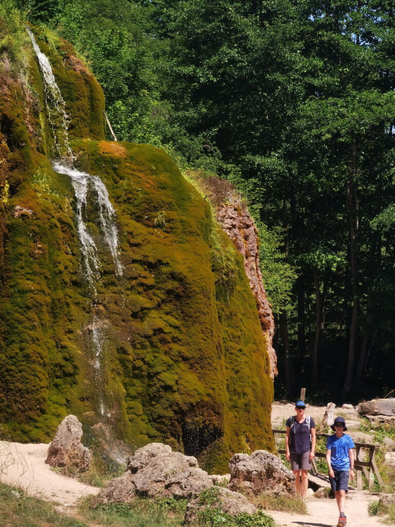 Der Nohner Wasserfall in der Eifel